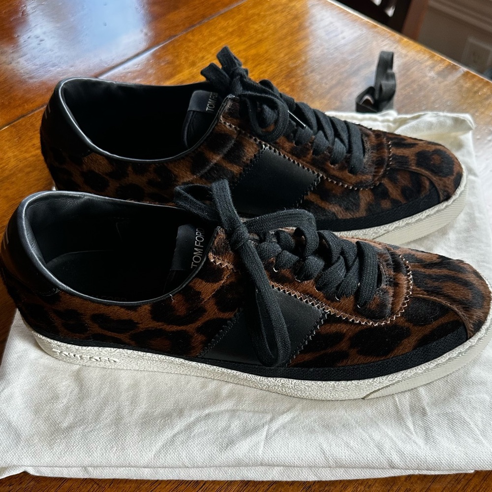 Tom Ford Pony Calfskin Sneakers (never worn) - Picture 5 of 6